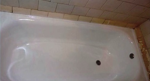 Реставрация ванны жидким акрилом | Гурьевск
